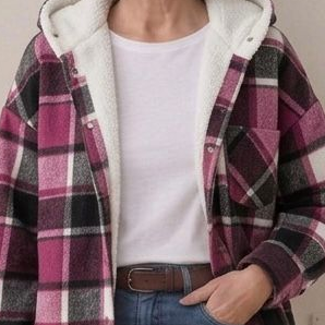 Piper™ | Hooded Flannel Shacket — Final Edit