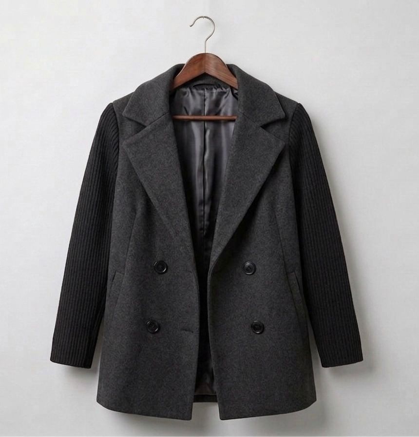 Sasha™ | Ribbed Blazer Coat — Final Edit