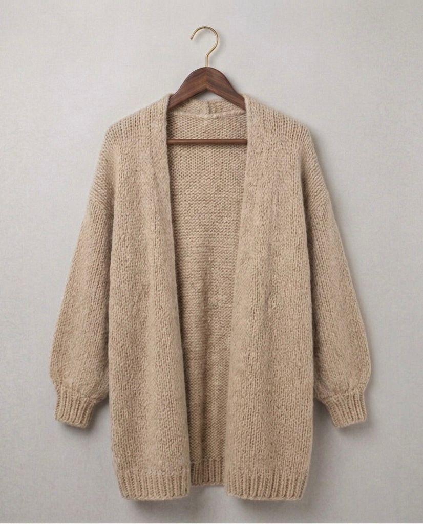 The Oversized Cardie™ | Relaxed Knit Cardigan — Final Edit