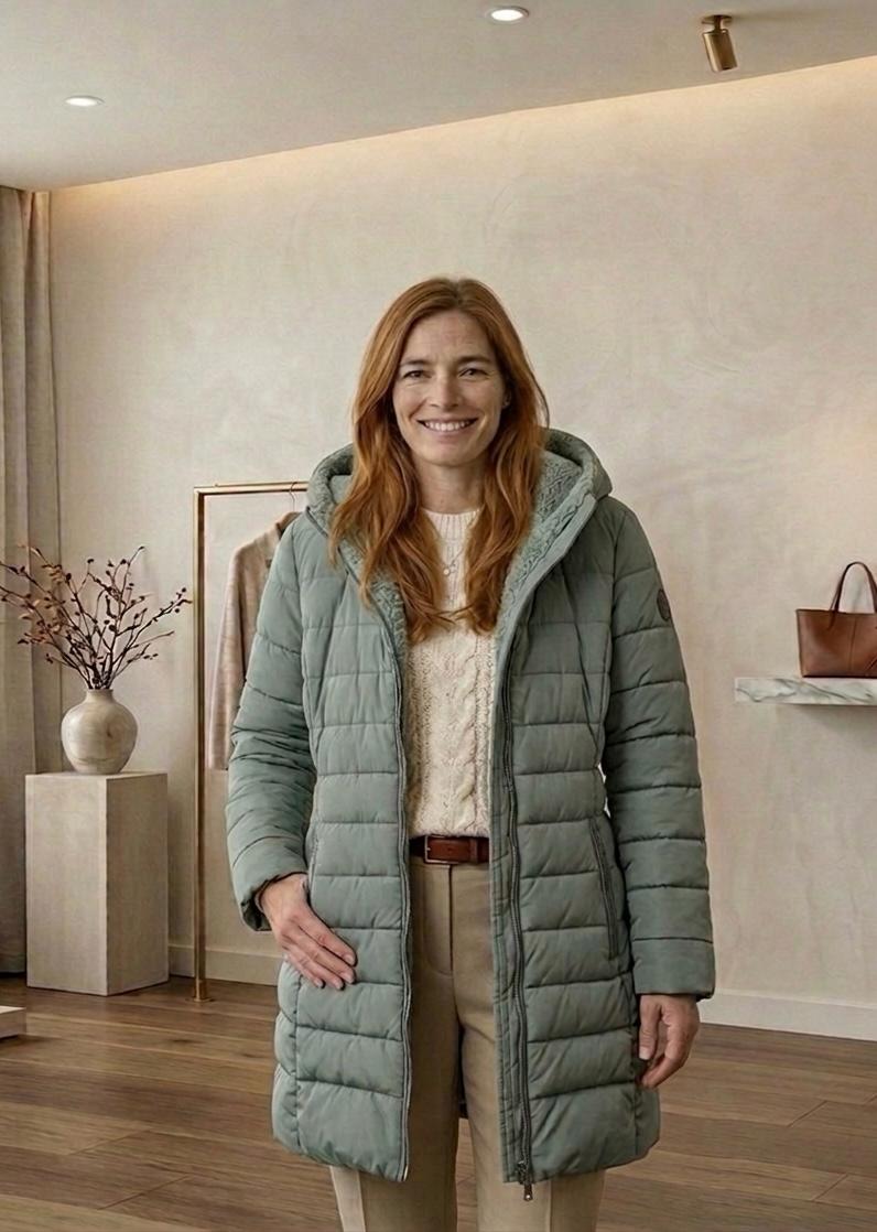 Olivia™ | Quilted A-Line Winter Coat — Final Edit