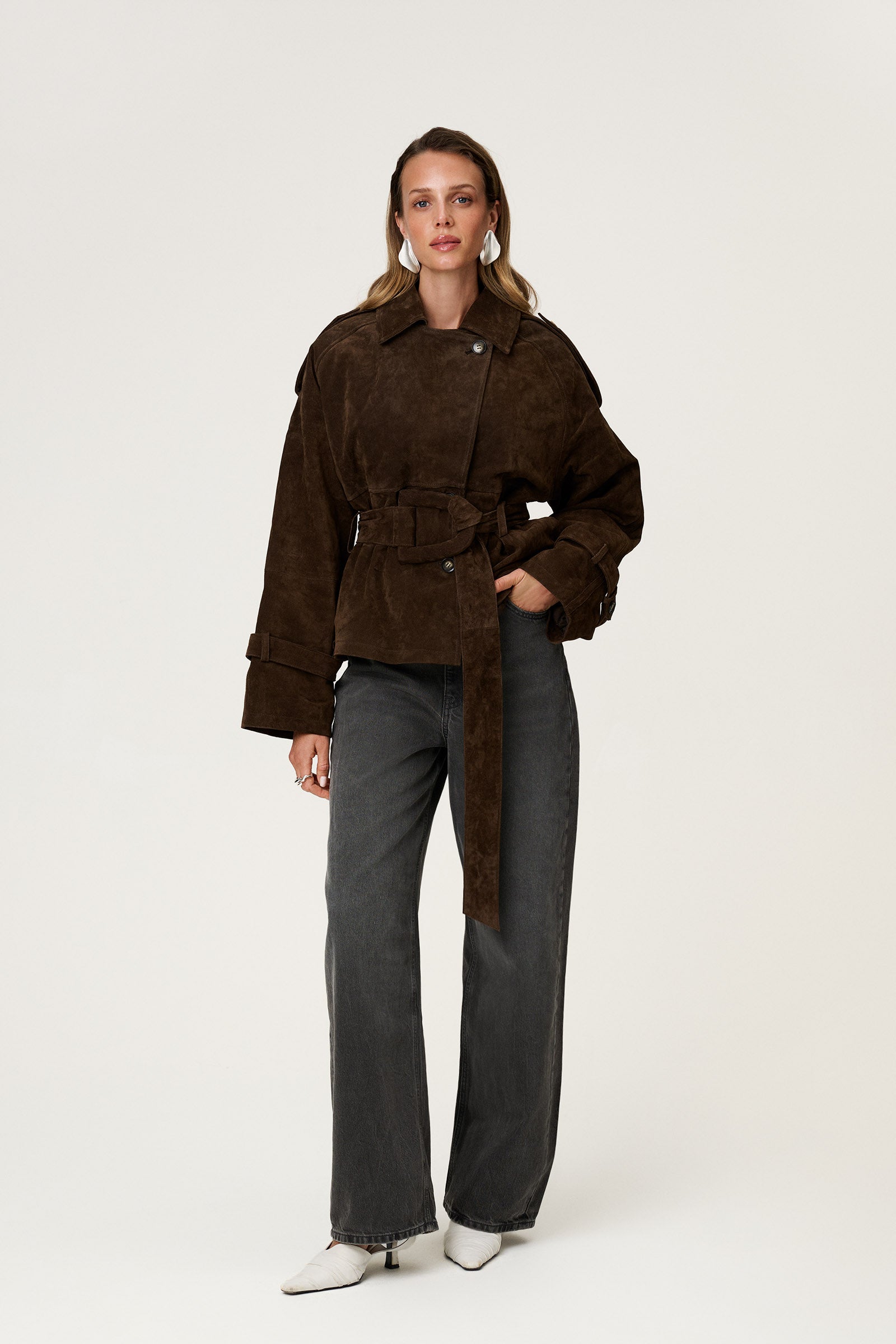 Tessa Short Trench Jacket