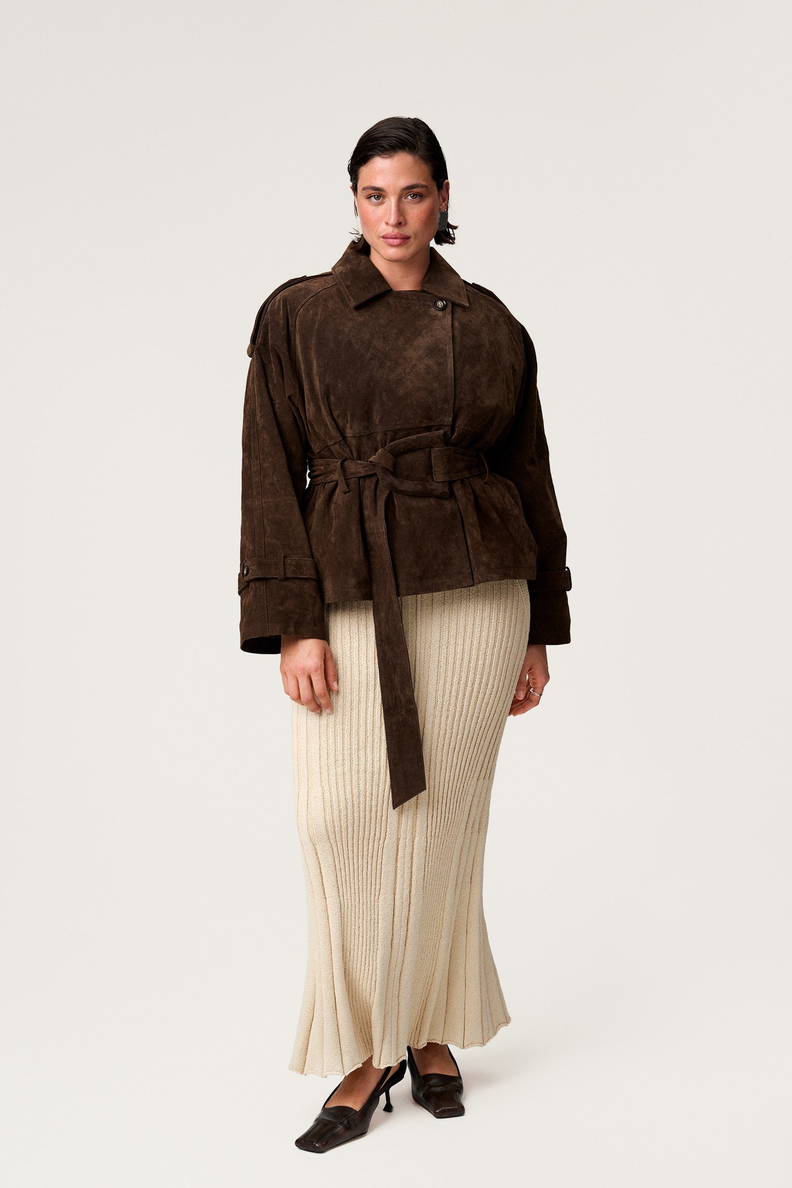 Tessa Short Trench Jacket