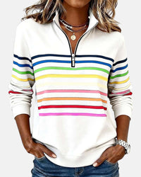 Nina – Sweater with Stripes