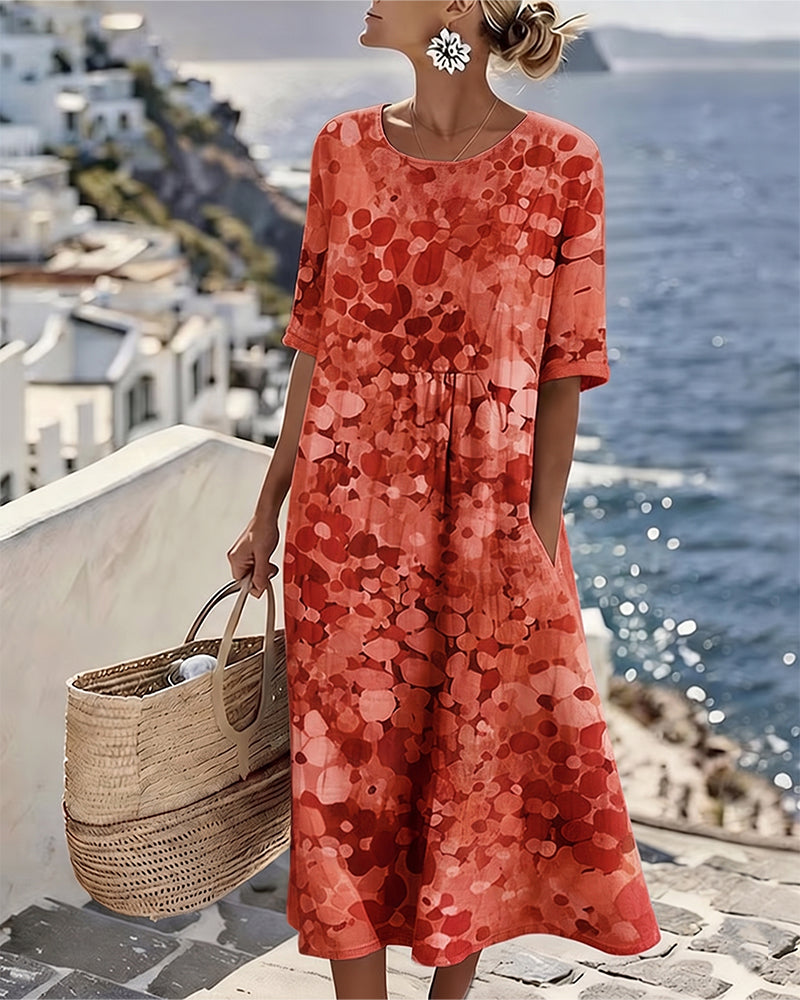 Floral Print Dress