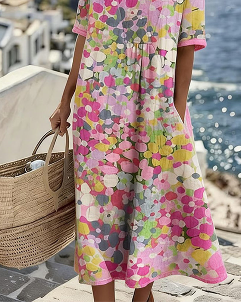 Floral Print Dress