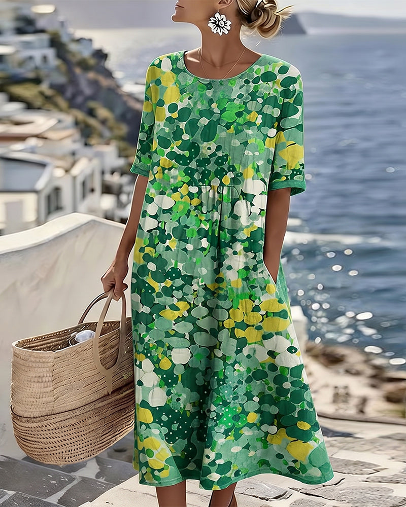 Floral Print Dress