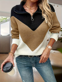 Laura – Sweater with Zipper