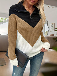 Laura – Sweater with Zipper