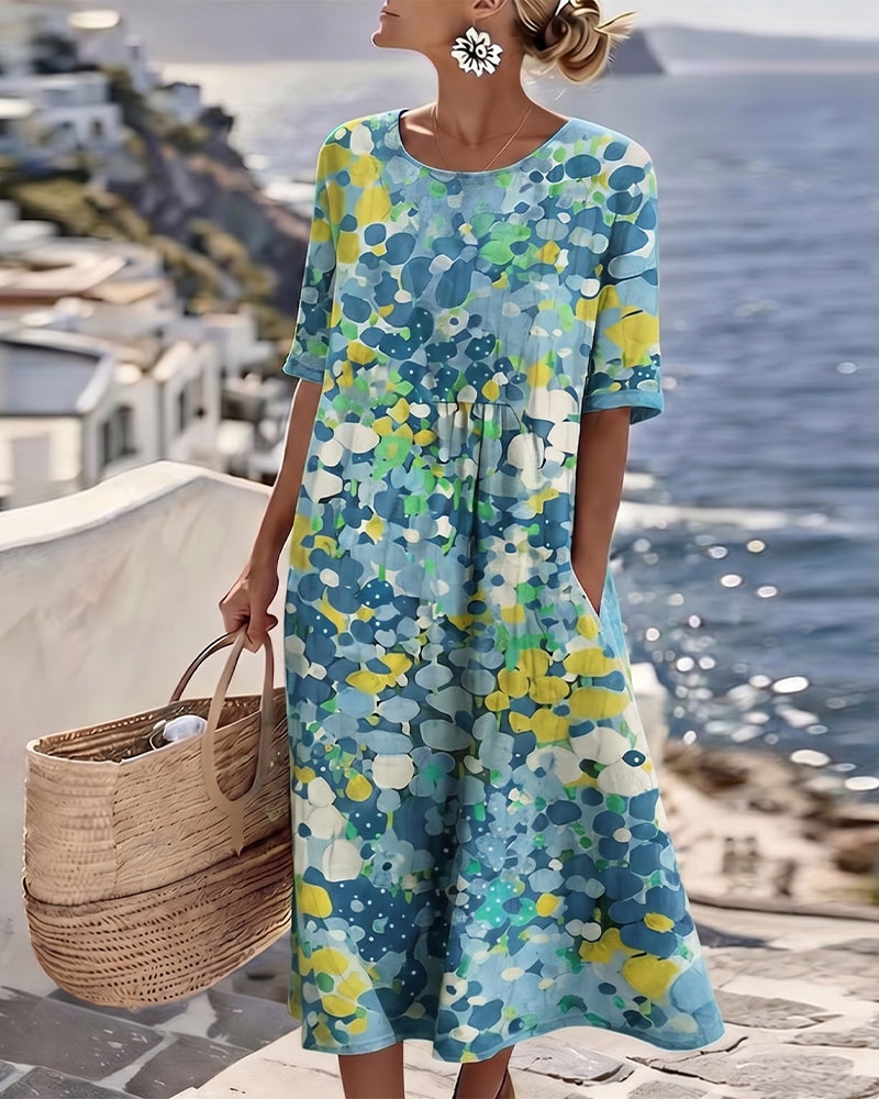 Floral Print Dress