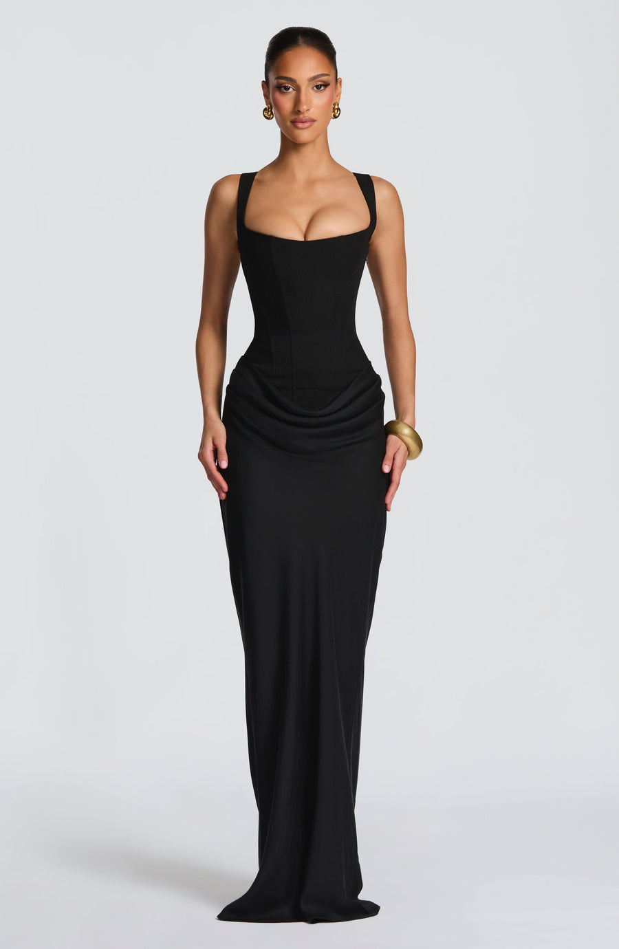Amalia Maxi Dress - Black