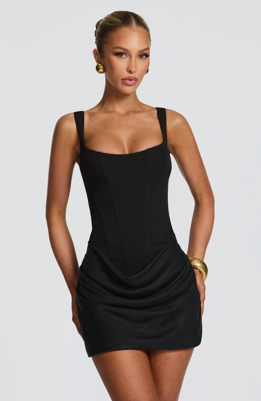 Ana Mini Dress - Black