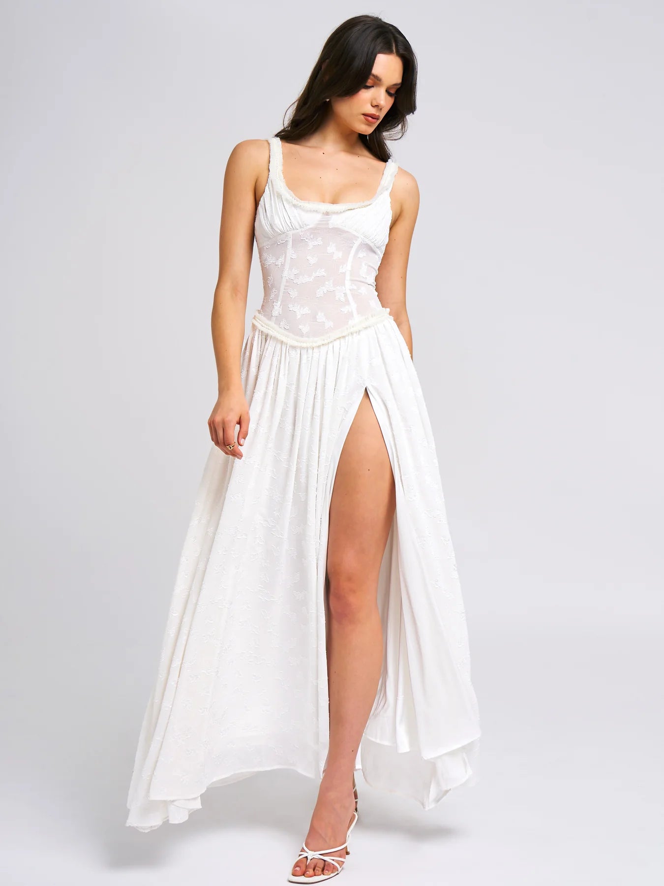 Grace Meadows Lace Maxi Dress