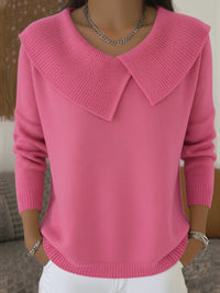 Sussie | V-Neck Polo Sweater