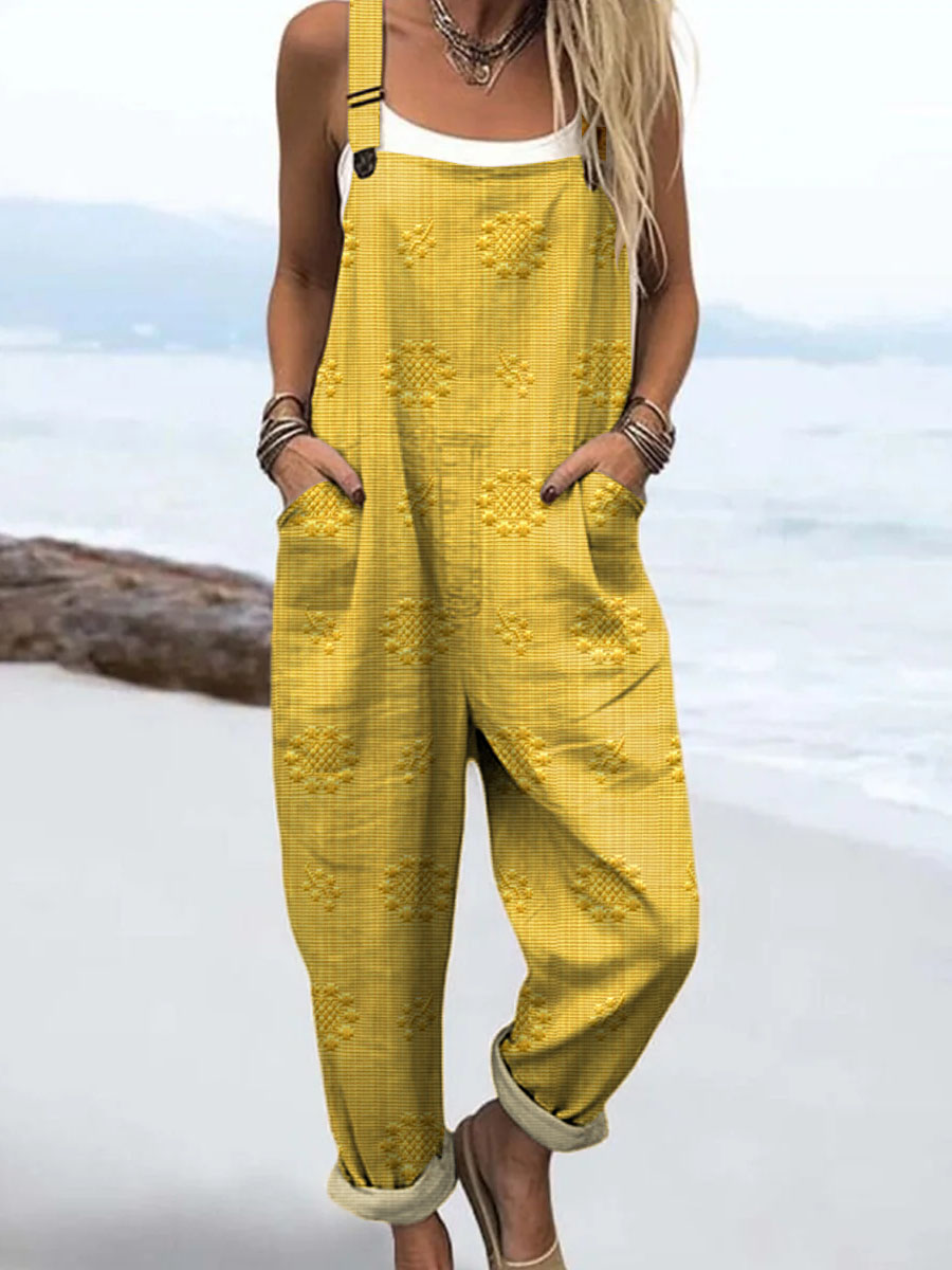 Sienna™ | Relaxed Pattern Jumpsuit