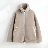 Olivia - Cozy Teddy Jacket