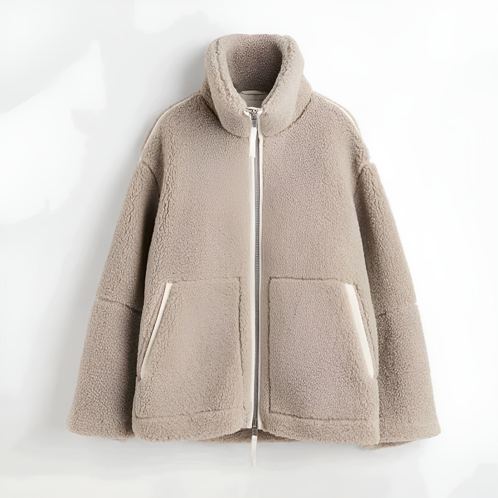 Olivia - Cozy Teddy Jacket