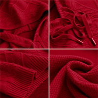 FABIOLA™ | HOODED JACQUARD PULLOVER