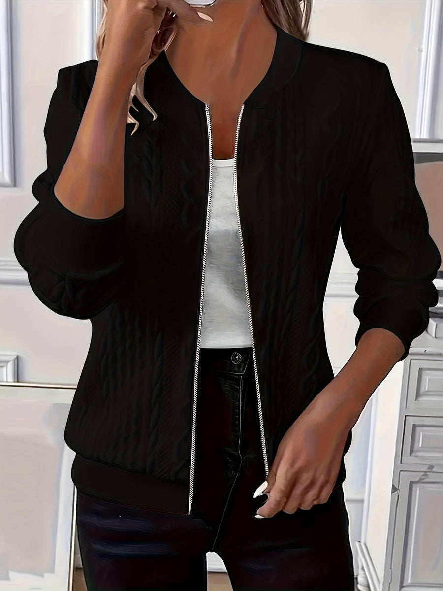 Chloe Knit Zip Jacket