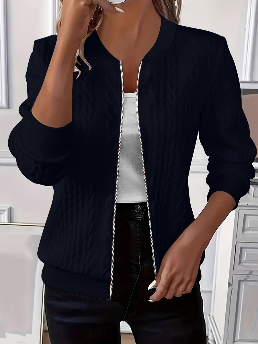 Chloe Knit Zip Jacket