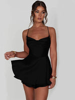 Satin Siren  | Mini Dress