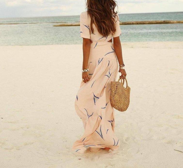 Cutout Maxi Dress