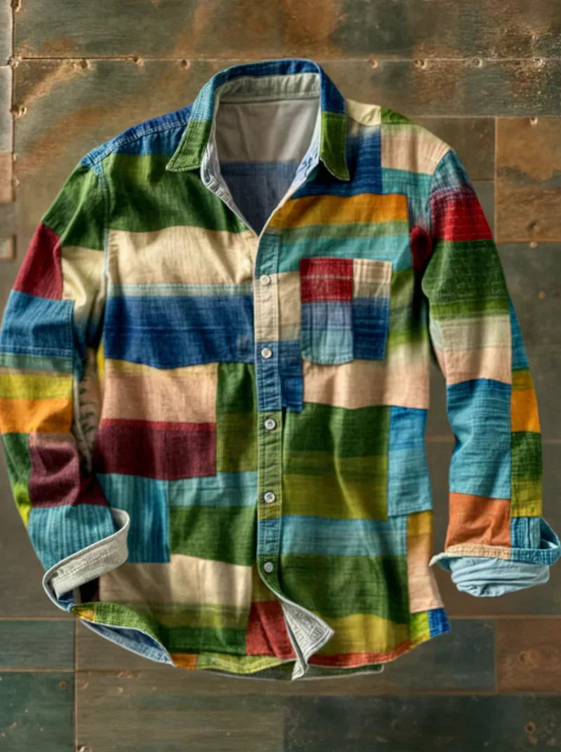 Leo Melbourne™| Signature mosaic shirt