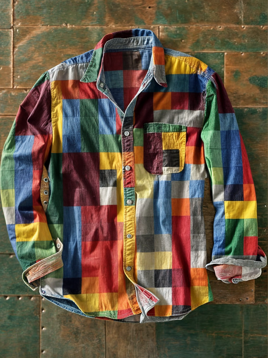 Leo Melbourne™| Signature mosaic shirt