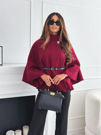 Stylish Butterfly Jacket with Belt