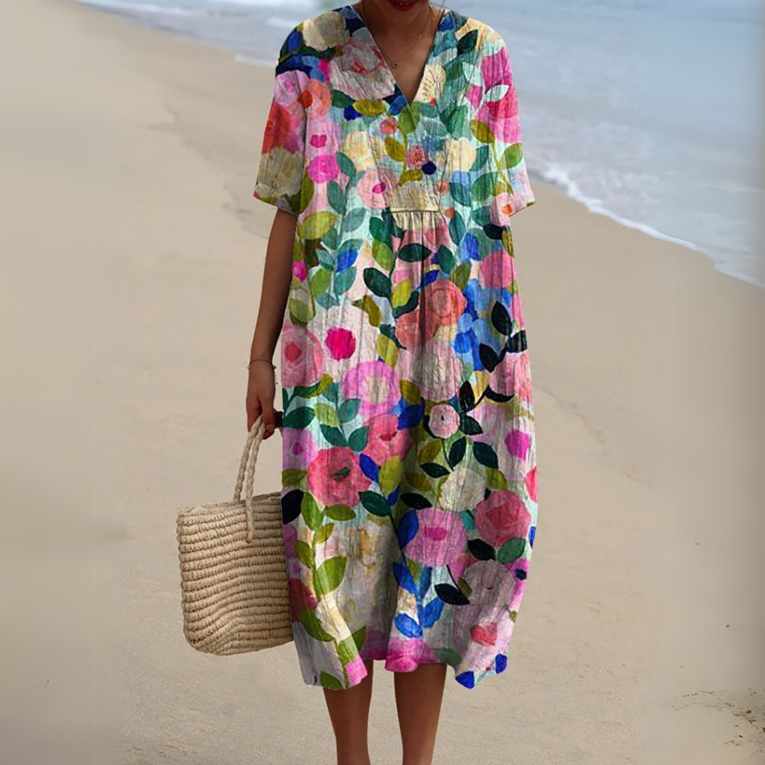 NICOLE | Floral Dress