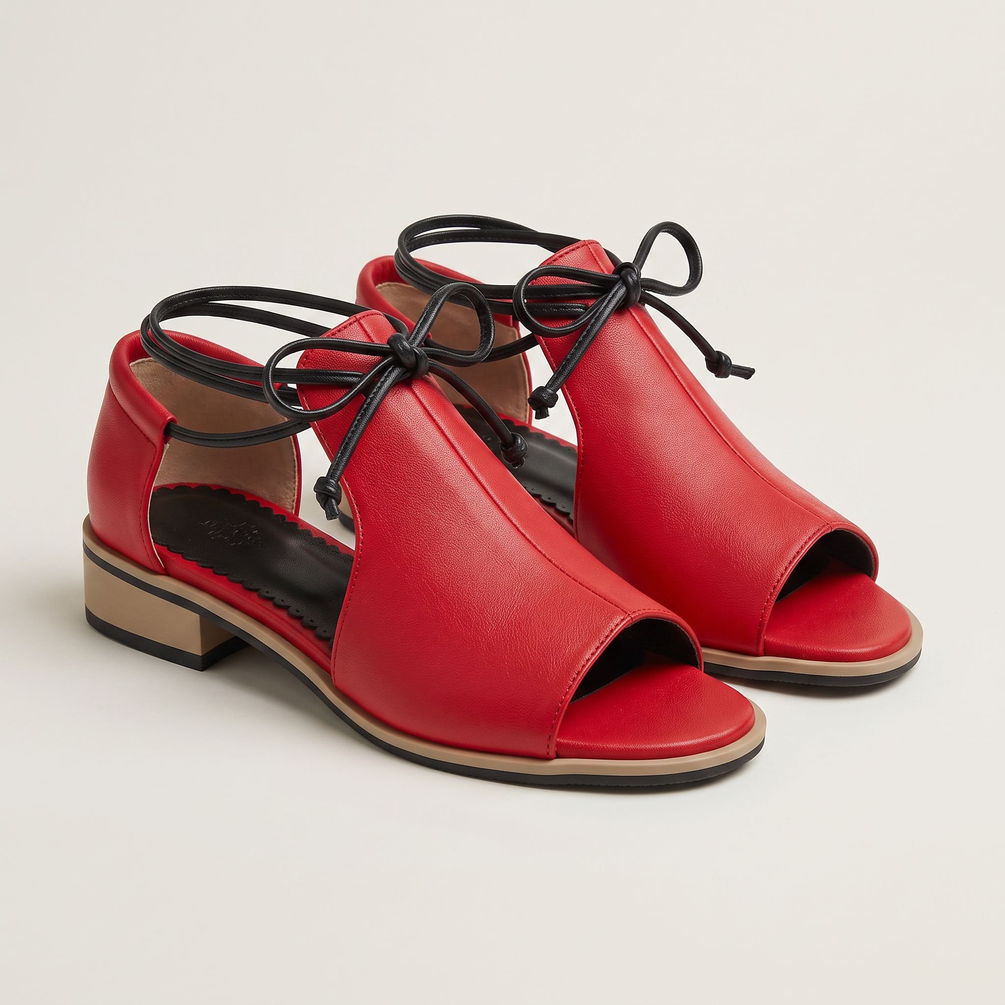 LILLIANA – STRAP-STYLE LEATHER SANDALS