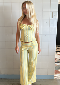 Eva | Striped Two-Piece Set