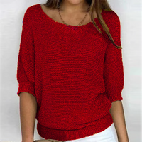 Kyla | Light Summer Sweater with 3/4 Sleeves – Comfort & Casual Elegance
