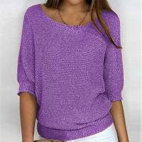 Kyla | Light Summer Sweater with 3/4 Sleeves – Comfort & Casual Elegance