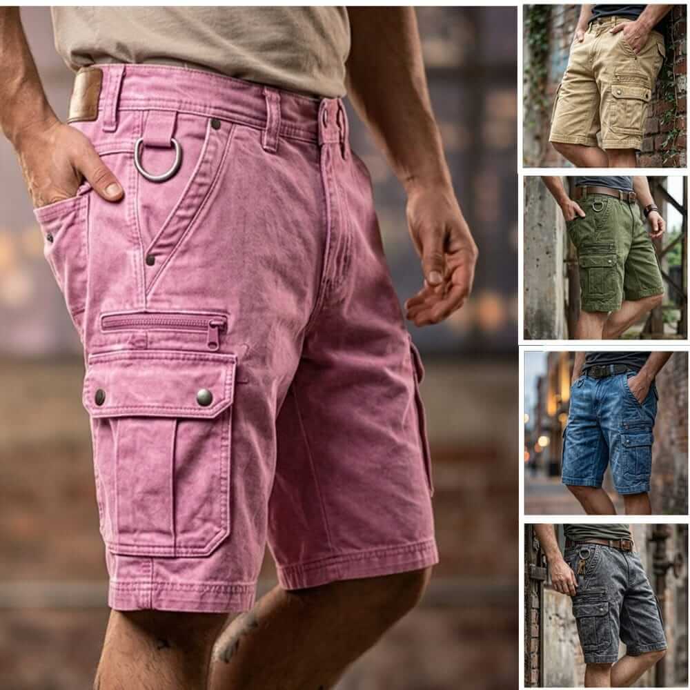 André Ferran Liam Denim Shorts