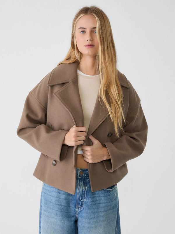 Noire Élégance™ | Cropped City Jacket
