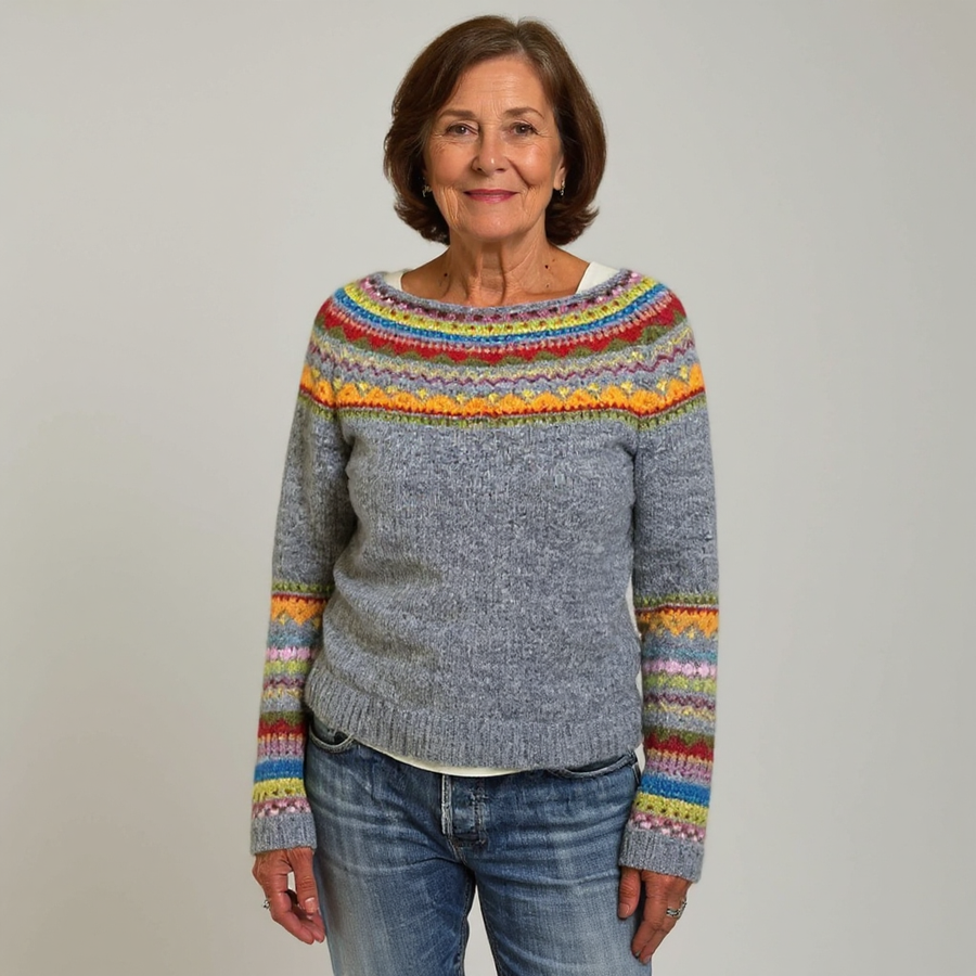 The Hilde Nordic Sweater
