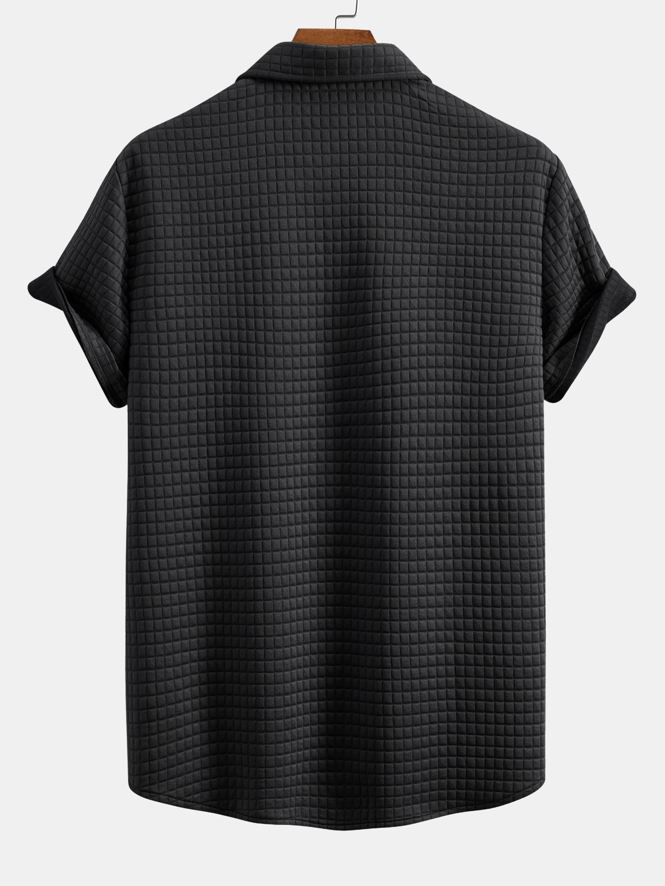 Korte Mouw Wafelshirt & Trekkoord Wafel Joggingbroek