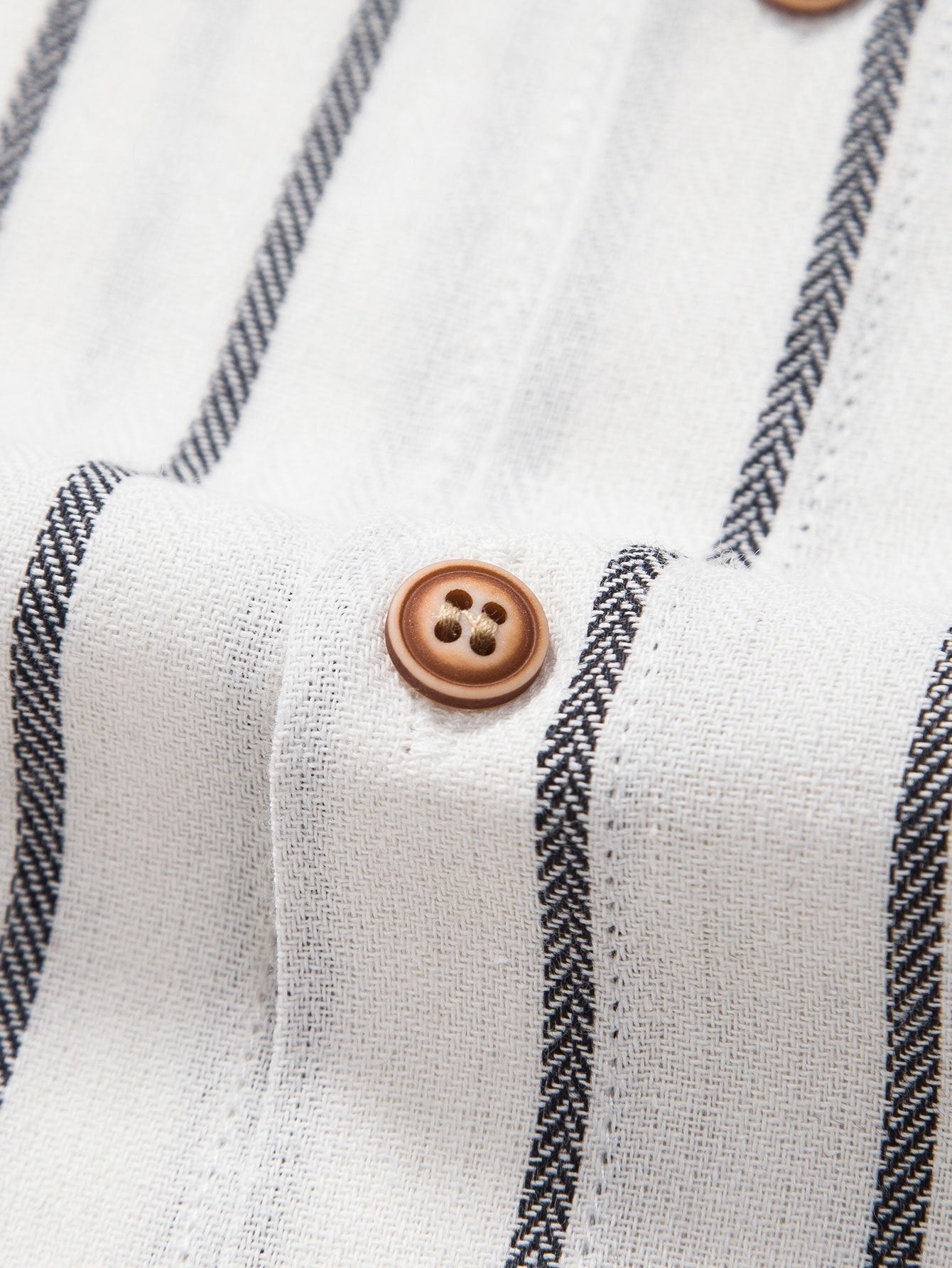 Cotton Brot Strangement Butt Up Shirt