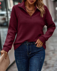Elise™ | Elegant V-Neck Sweater