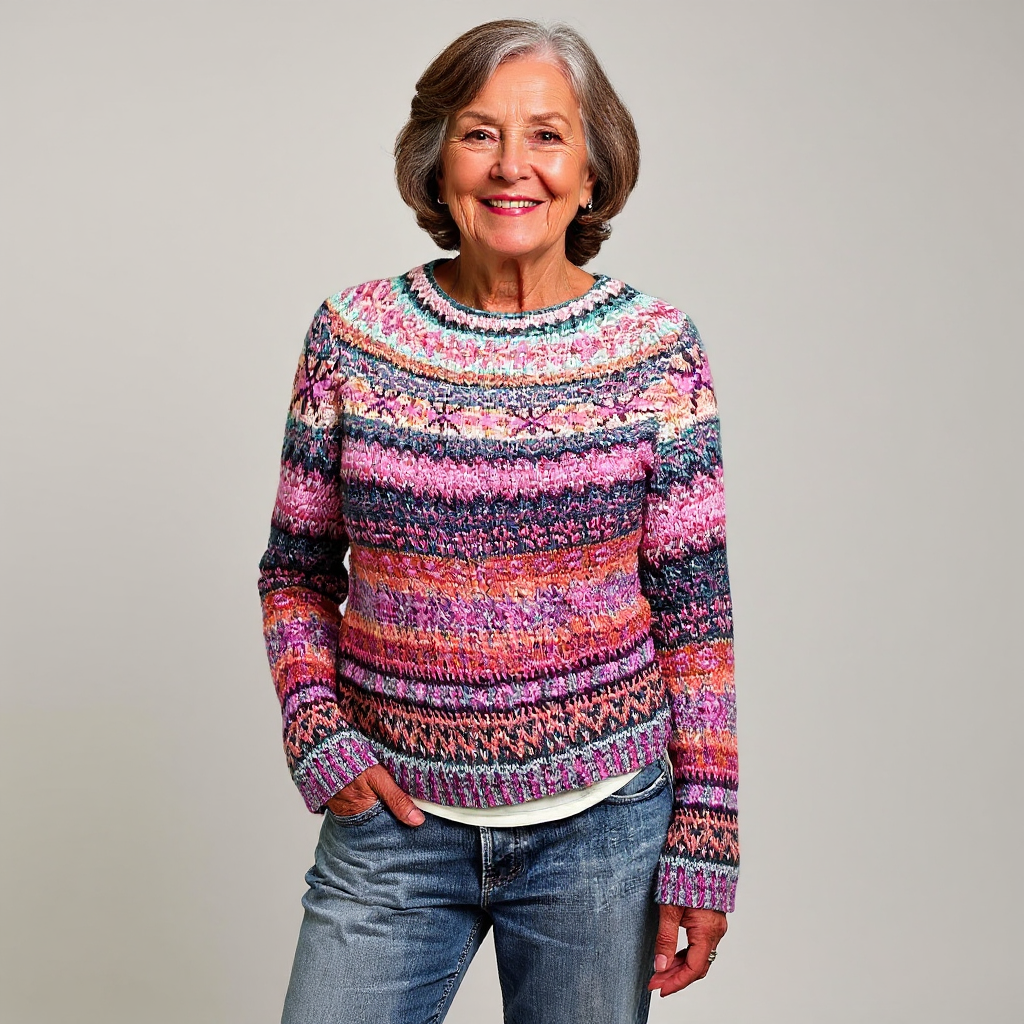 The Greta Nordic Sweater