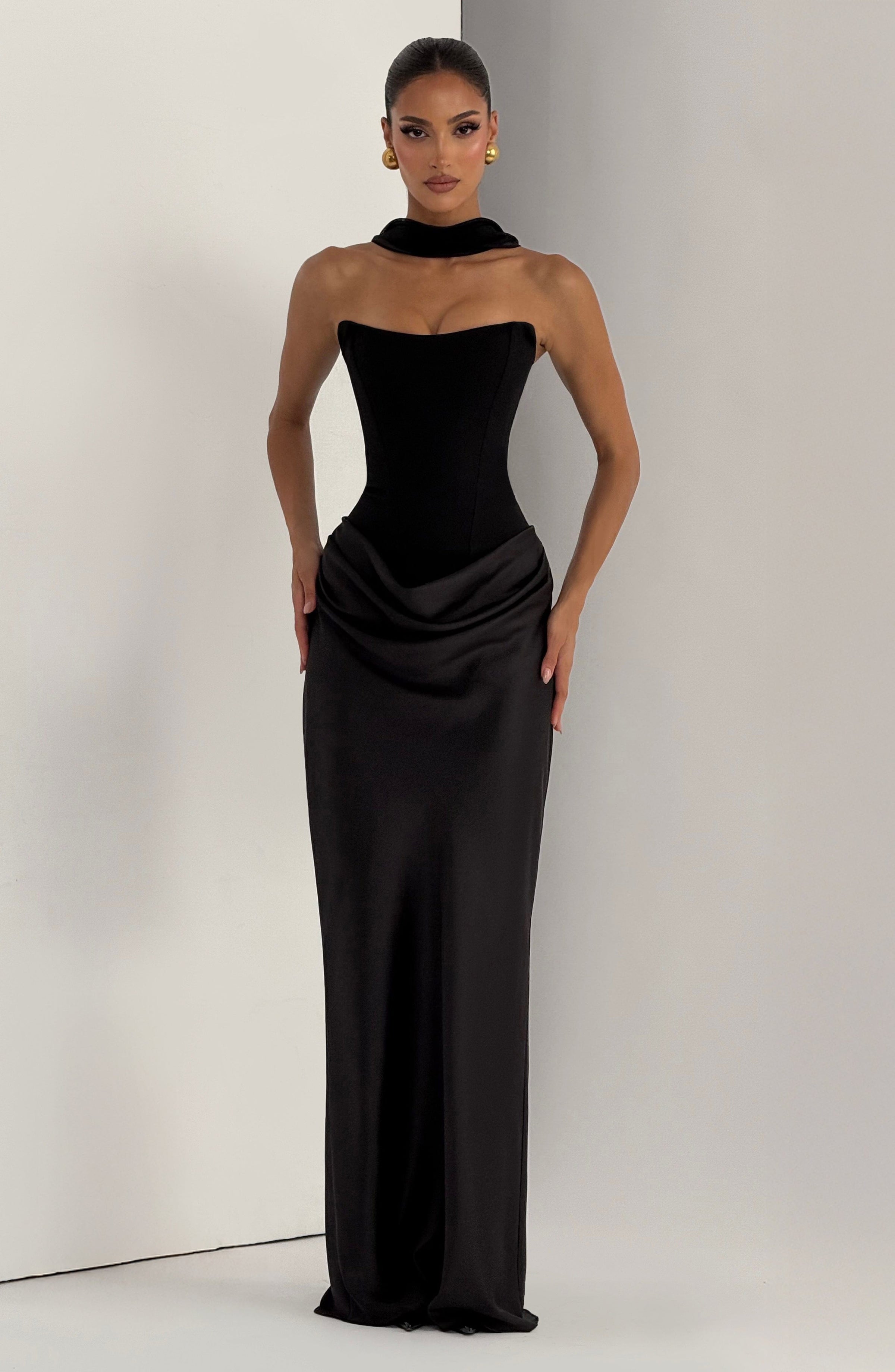 Avery Maxi Dress - Black