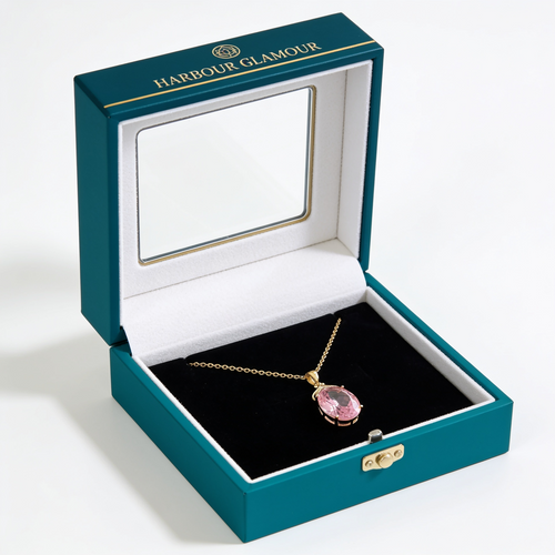 Sapphire Imperial Oval Necklace | Gold