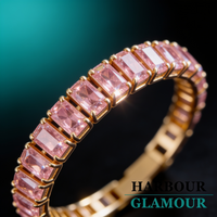 Sapphire Vertéa Tennis Bracelet | Gold