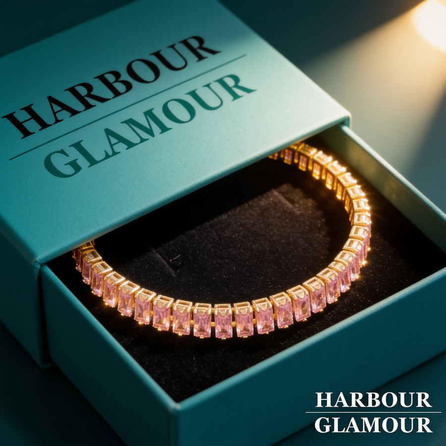 Sapphire Vertéa Tennis Bracelet | Gold