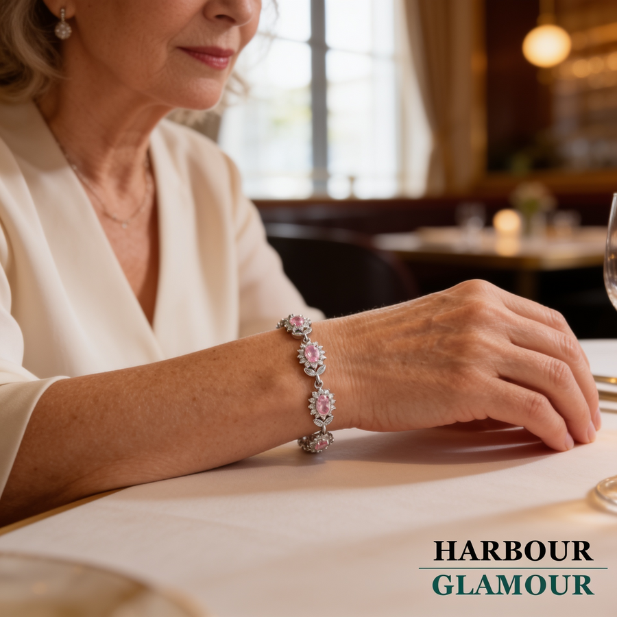 Lana Pinkthorn Bracelet | White Gold