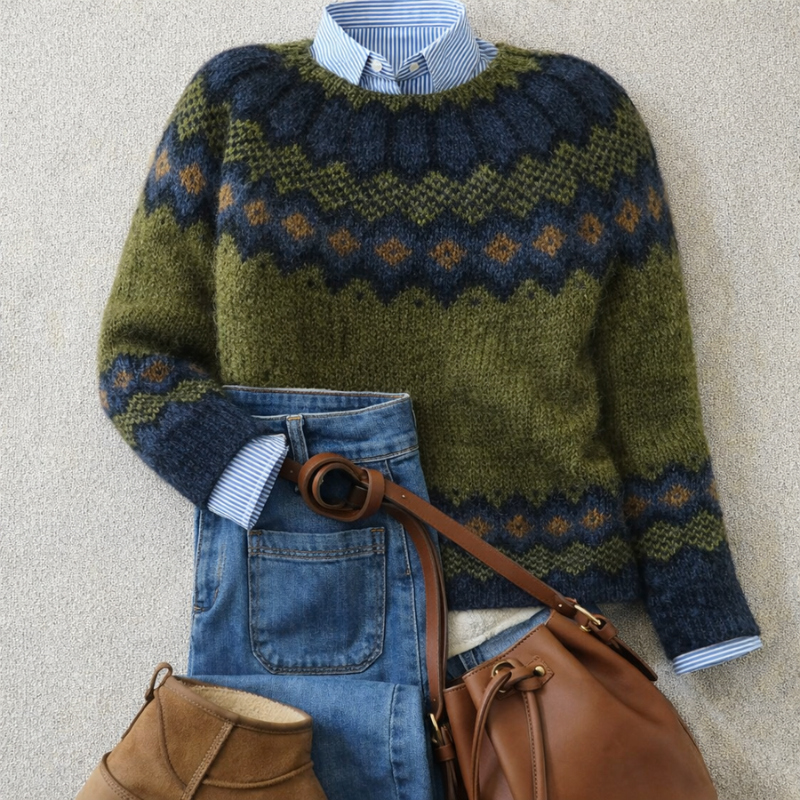 The Astrid Nordic Sweater