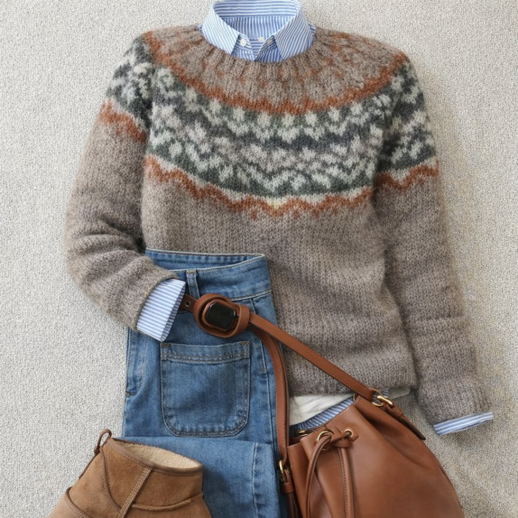 The Signe Nordic Sweater
