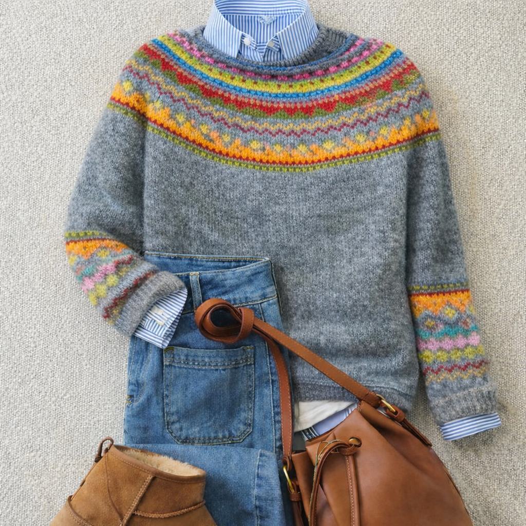 The Britt Nordic Sweater