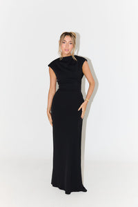 Line ® |  Draped maxi dress
