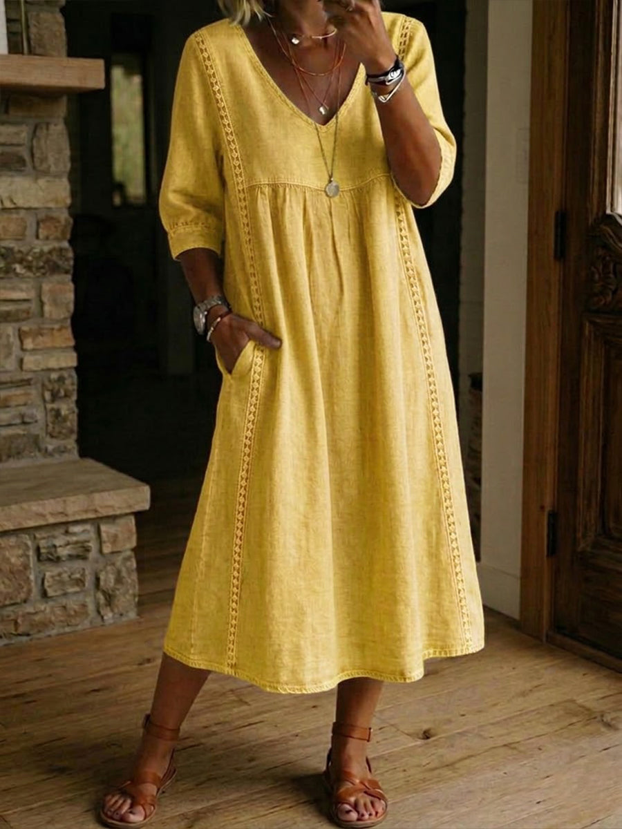 Martha | Relaxed Fit Maxi Dress for Everyday Comfort